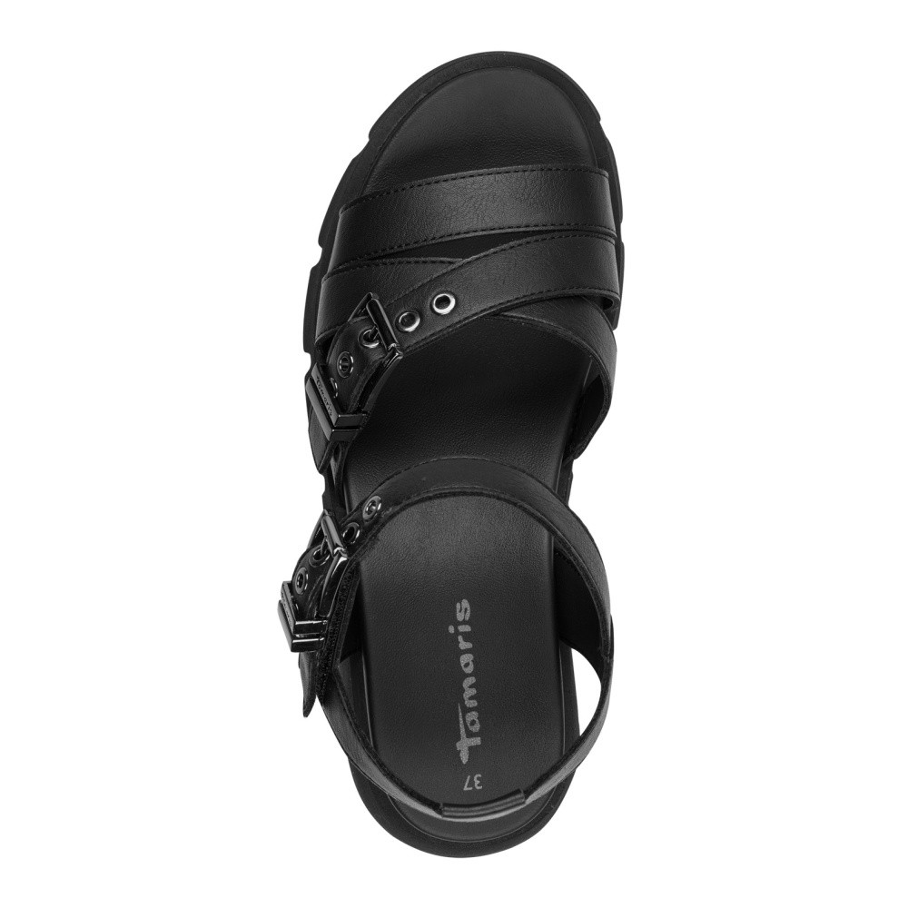 detail Dámské sandály TAMARIS 28510-46-001 černá S6