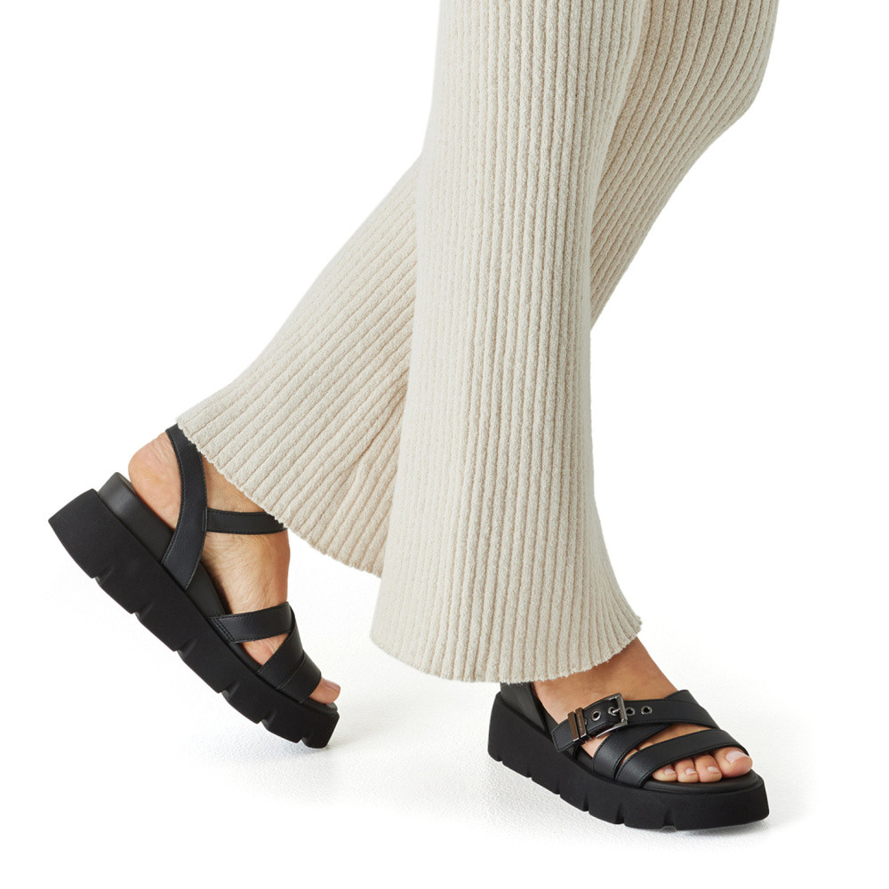 detail Dámské sandály TAMARIS 28510-46-001 černá S6