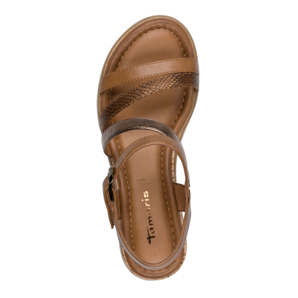 detail Dámské sandály TAMARIS 28713-46-305 hnědá S6
