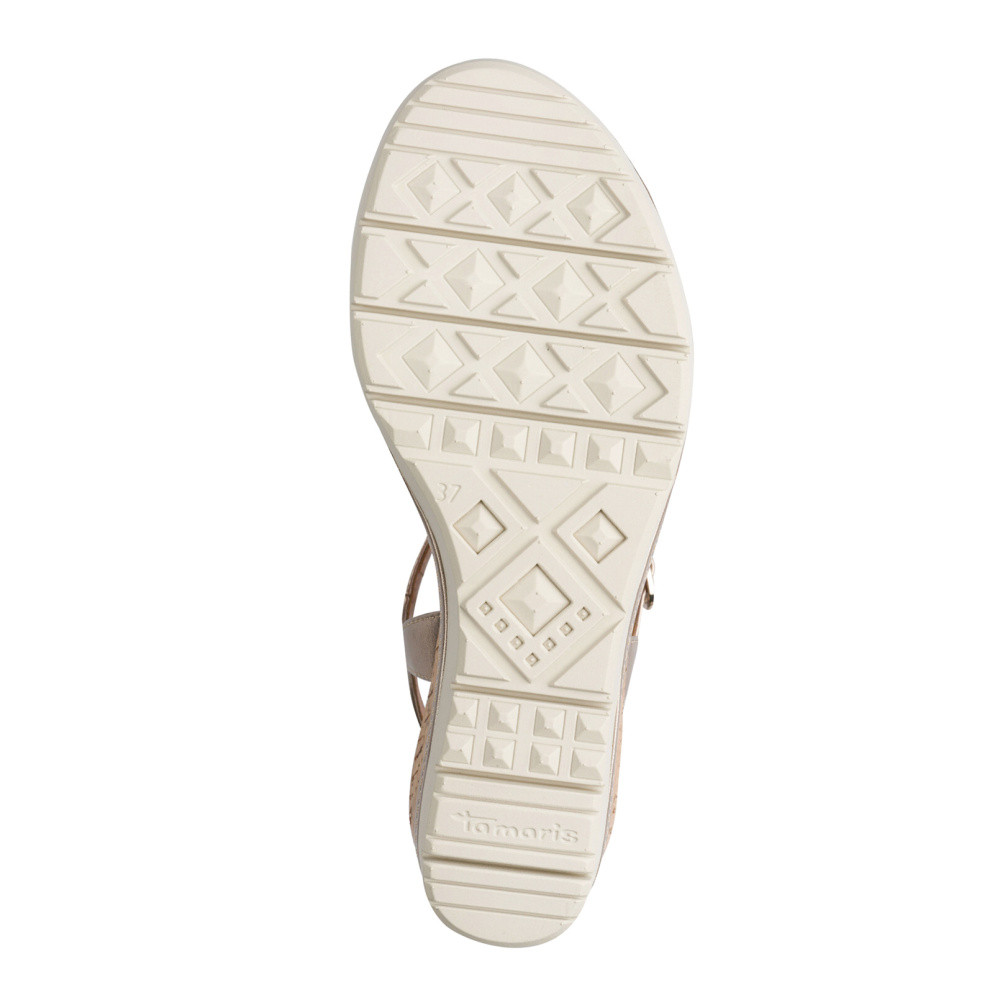 detail Dámské sandály TAMARIS 28725-46-900 zlatá S6