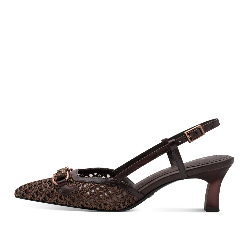 detail Dámské lodičky TAMARIS 29634-44-304 hnědá S6