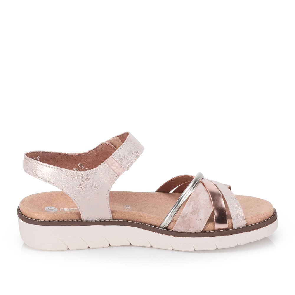 detail Dámské sandály REMONTE D2058-31 růžová S6