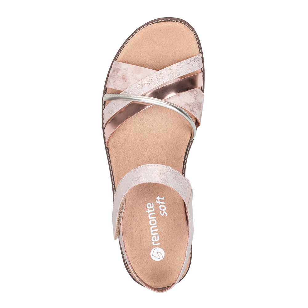detail Dámské sandály REMONTE D2058-31 růžová S6