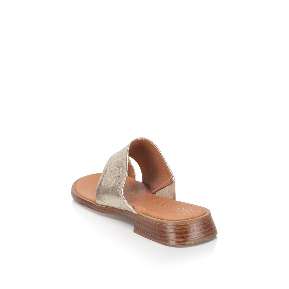 detail Dámské nazouváky IBERIUS 0105-7033-232125 41 zlatá S6