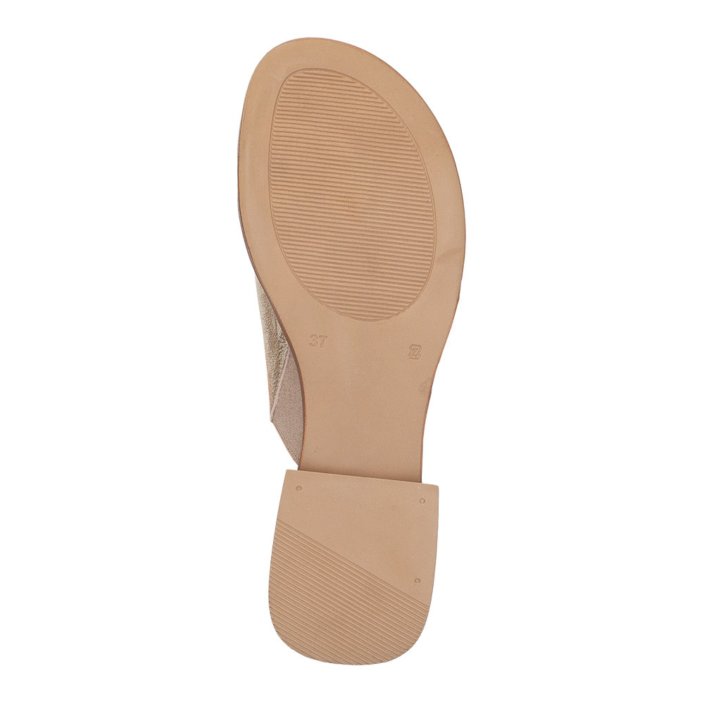 detail Dámské nazouváky IBERIUS 0105-7033-232125 41 zlatá S6