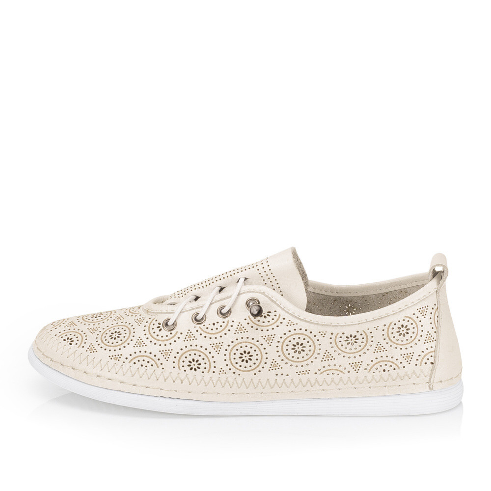 detail Dámské polobotky IBERIUS 0109-019 béžová S6