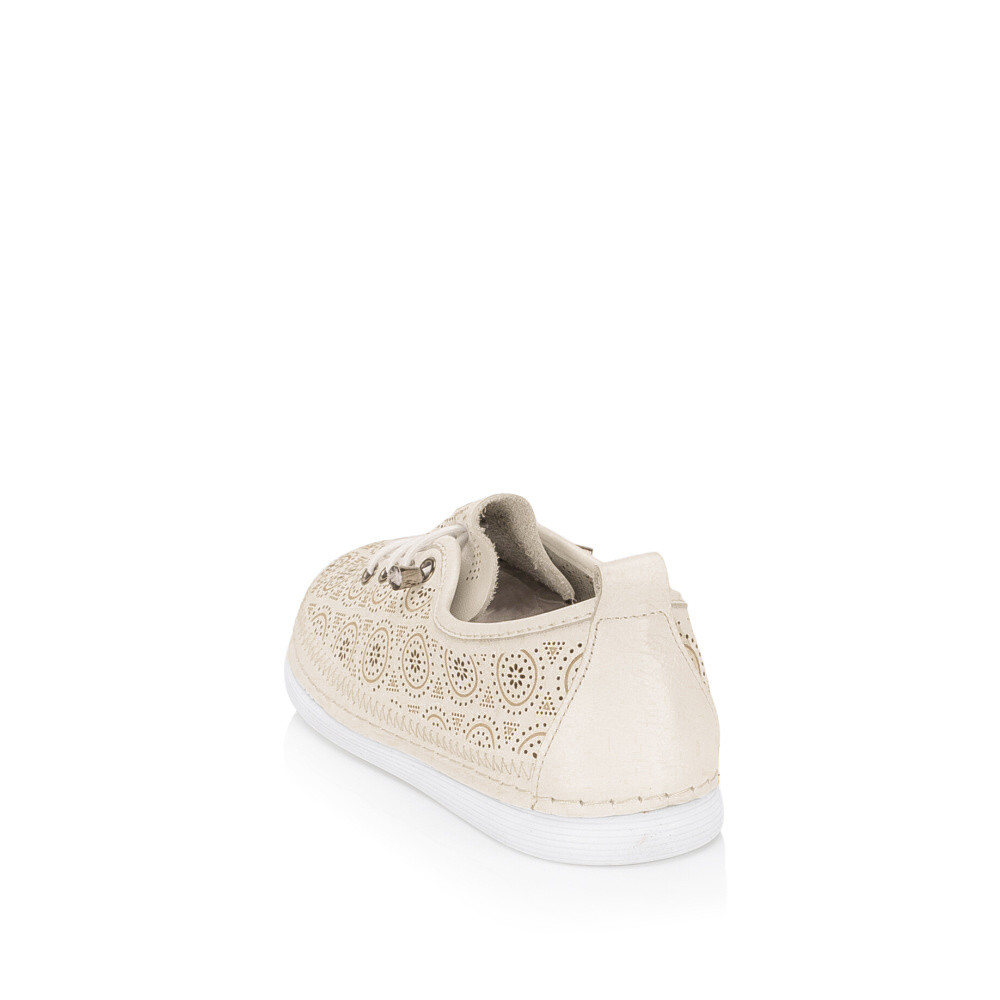 detail Dámské polobotky IBERIUS 0109-019 béžová S6