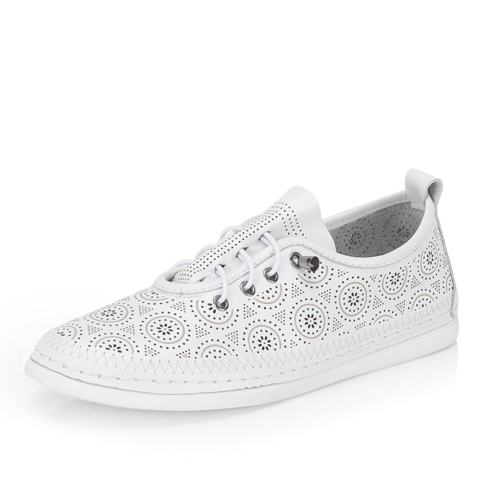 detail Dámské polobotky IBERIUS 0109-019 bílá S6