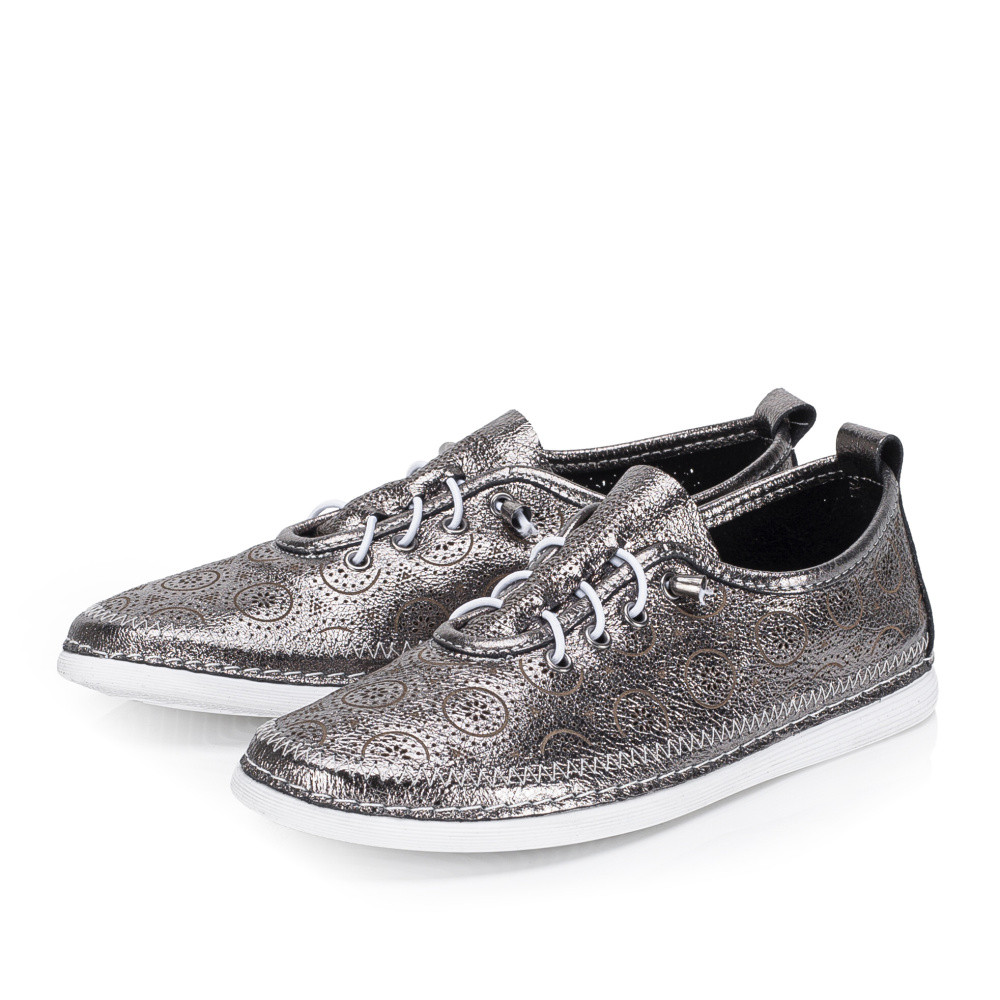 detail Dámské polobotky IBERIUS 0109-019 40 šedá S6