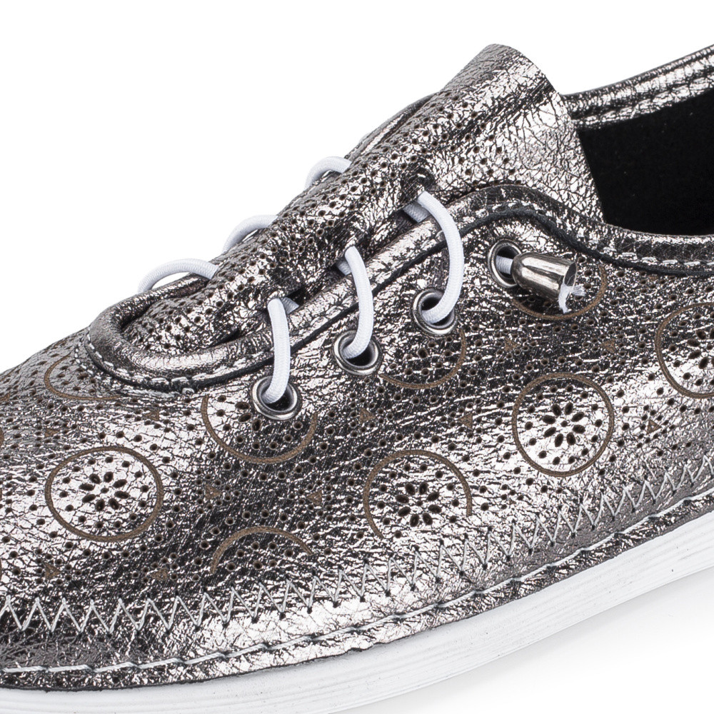 detail Dámské polobotky IBERIUS 0109-019 40 šedá S6