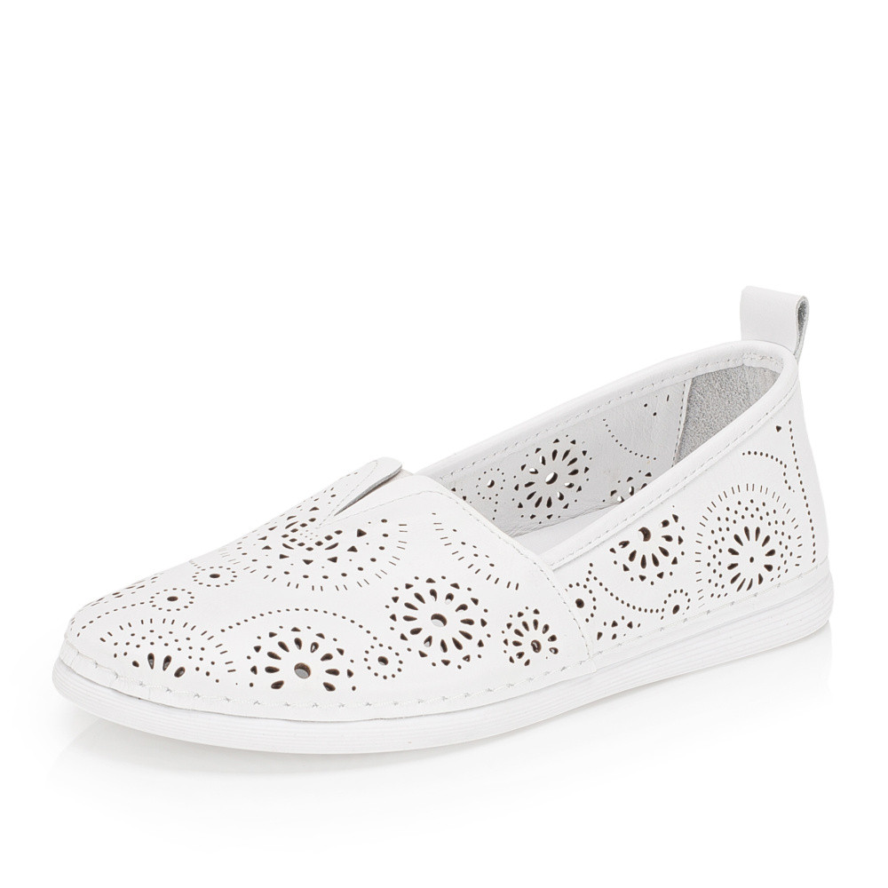 detail Dámské mokasíny IBERIUS 0109-021   WHITE   F/S6