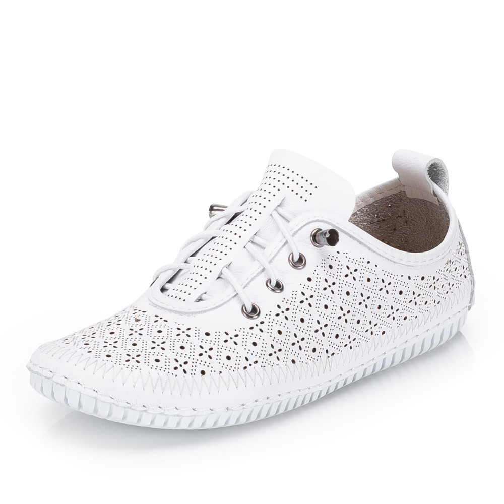 detail Dámské polobotky IBERIUS 032-1654-4 bílá S6