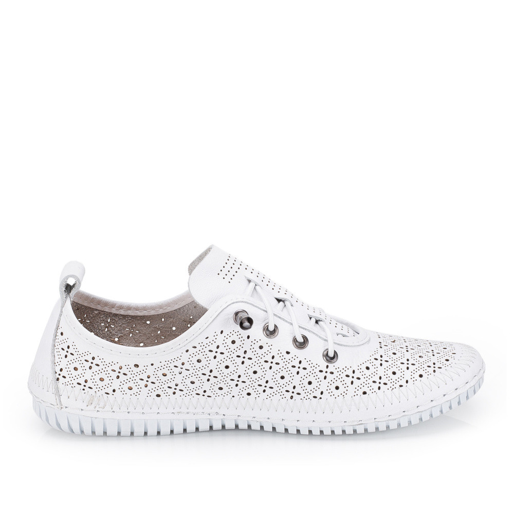 detail Dámské polobotky IBERIUS 032-1654-4 bílá S6