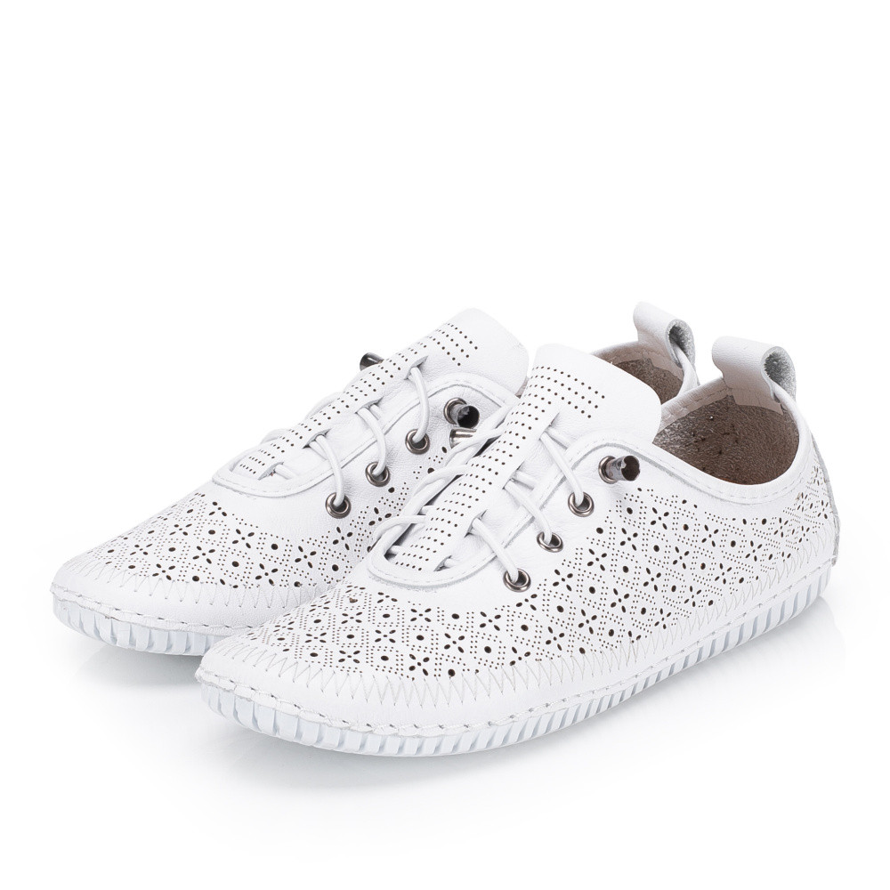 detail Dámské polobotky IBERIUS 032-1654-4 bílá S6