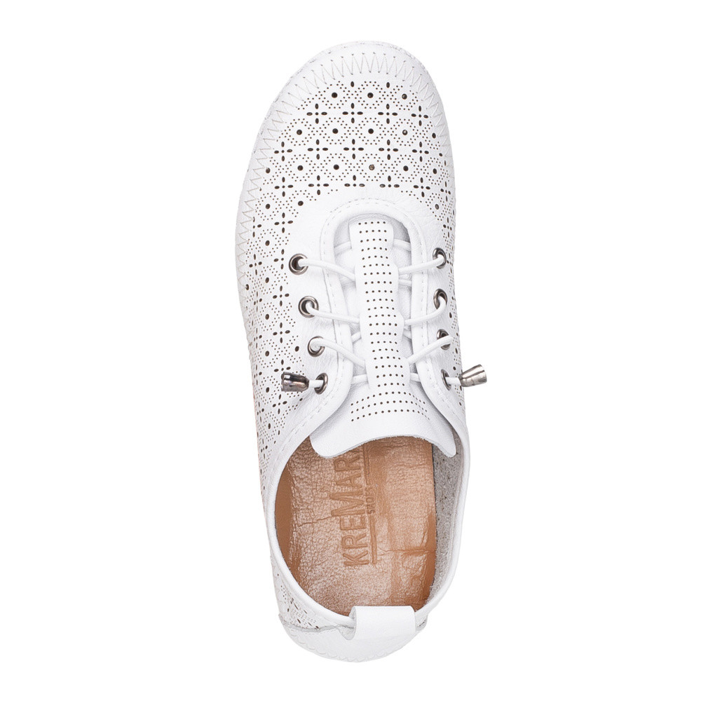 detail Dámské polobotky IBERIUS 032-1654-4 bílá S6