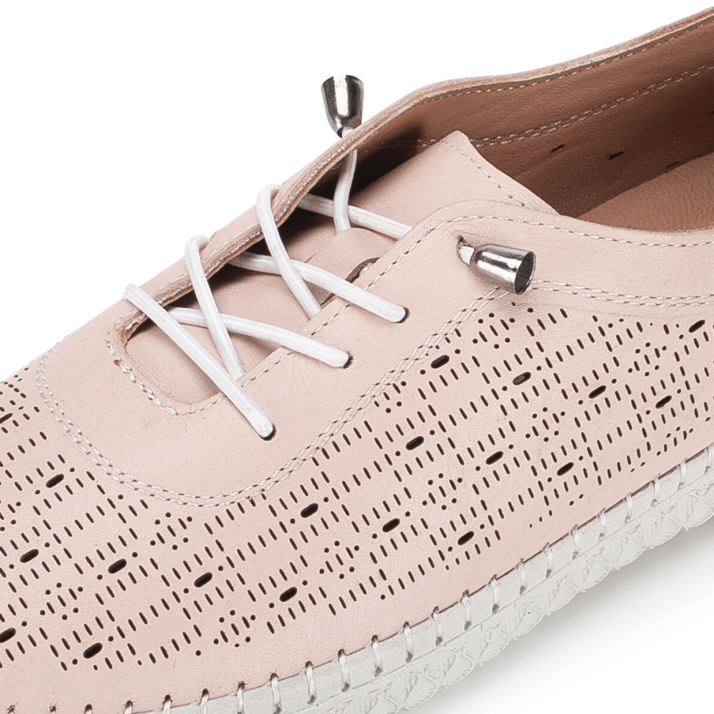 detail Dámské polobotky IBERIUS 032-680-3 béžová S6