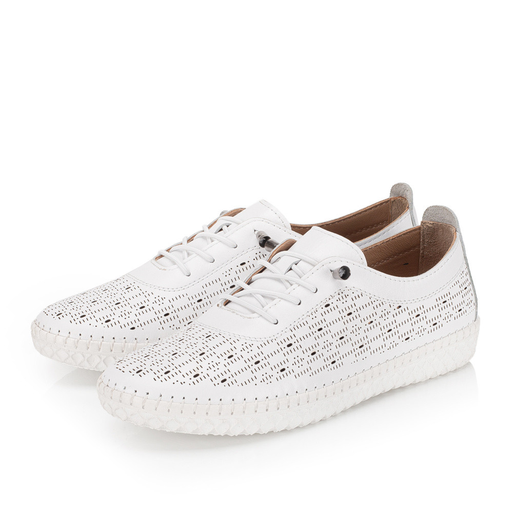 detail Dámské polobotky IBERIUS 032-680-3   WHITE   F/S6