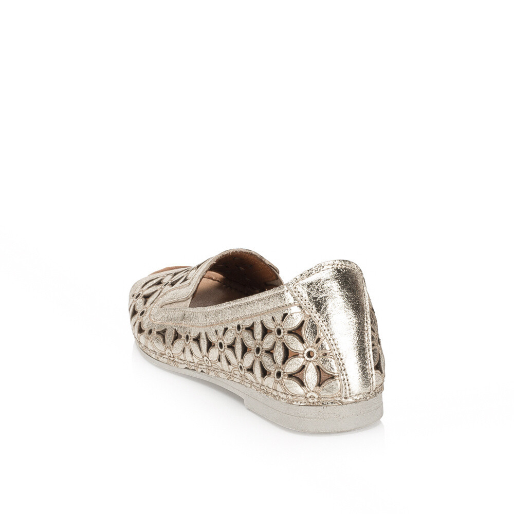 detail Dámské baleríny IBERIUS 1105-313 zlatá S6