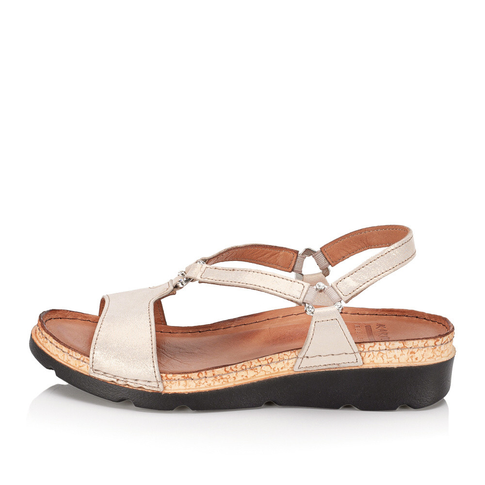 detail Dámské sandály IBERIUS 1243-312 zlatá S6