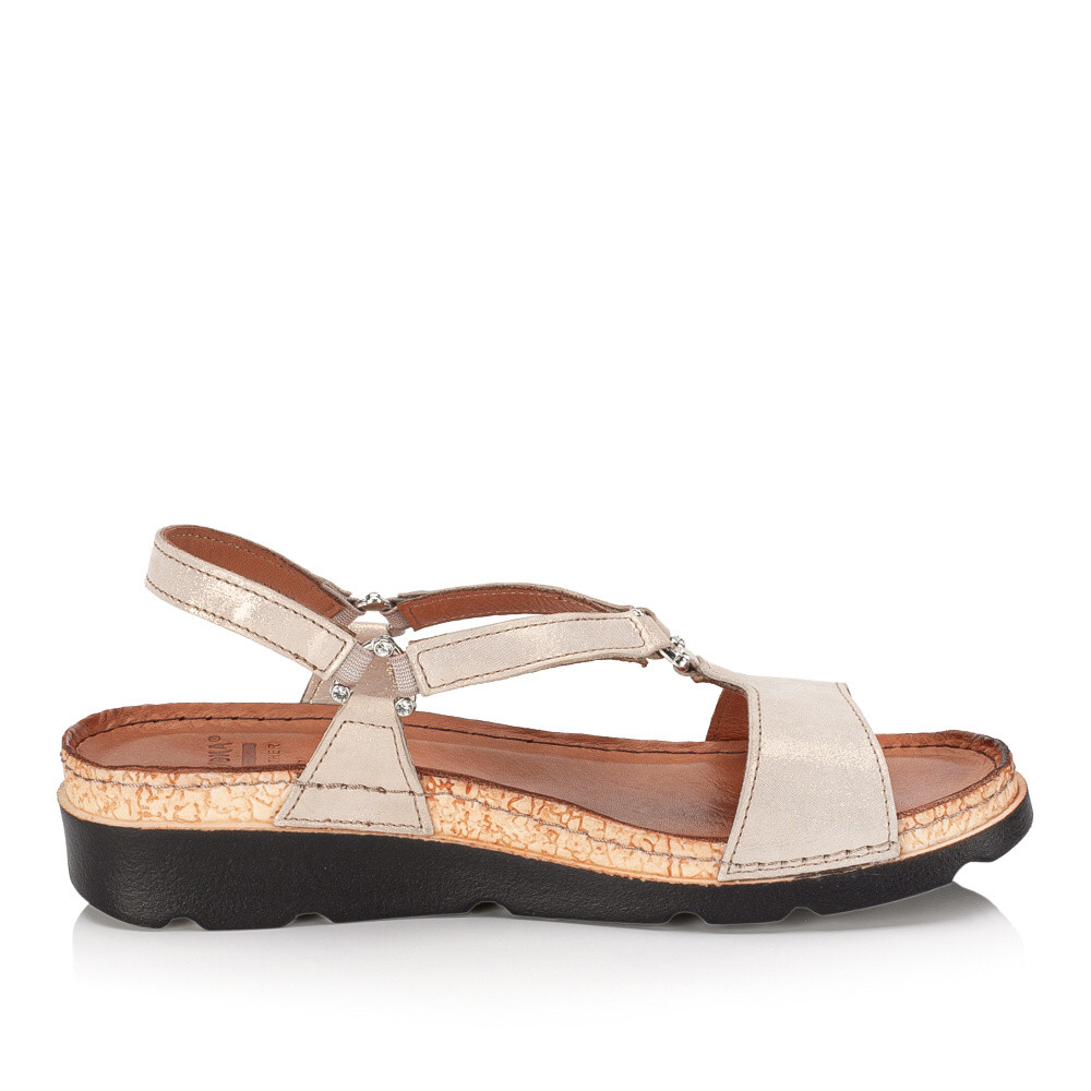 detail Dámské sandály IBERIUS 1243-312 zlatá S6