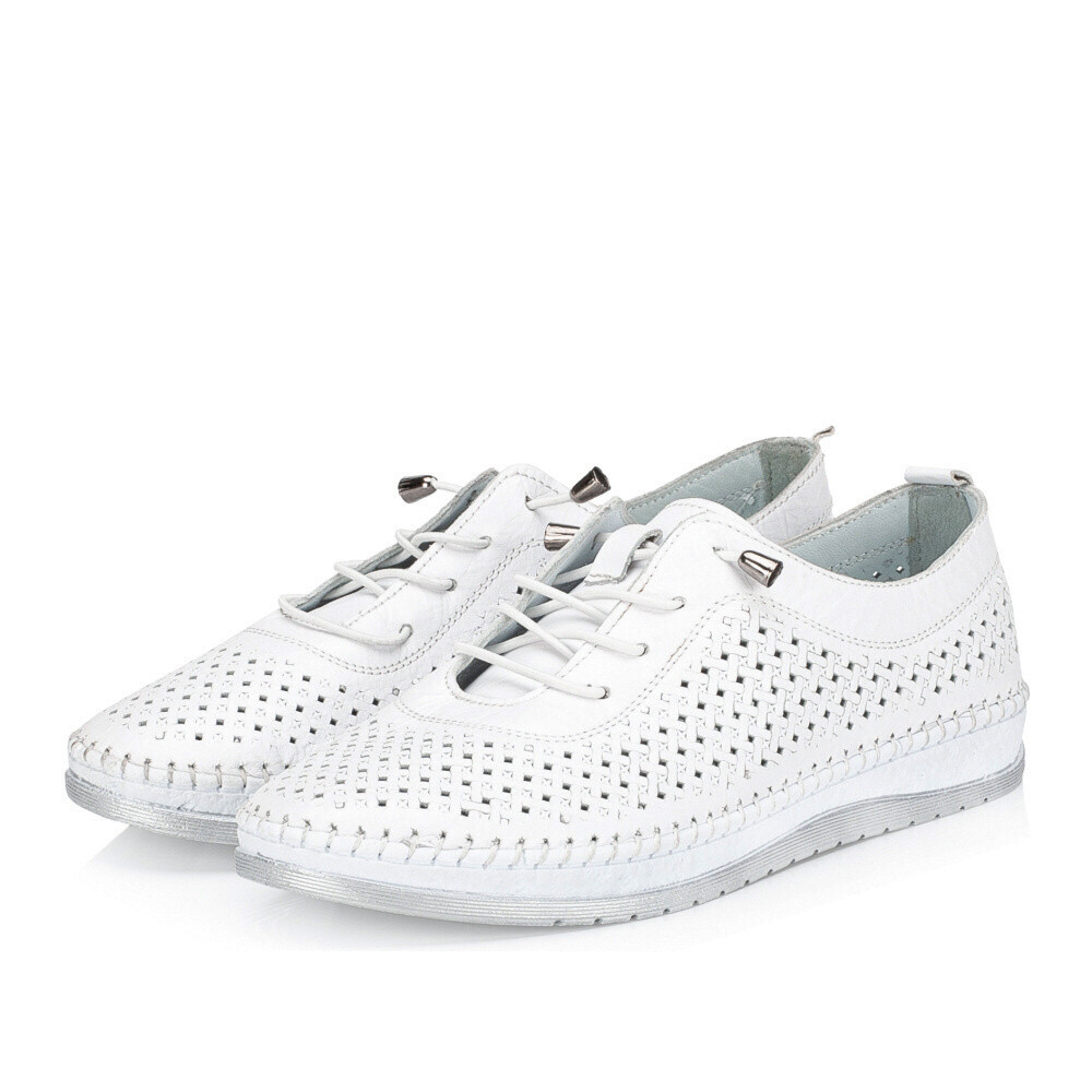 detail Dámské polobotky IBERIUS 125-1018 bílá S6