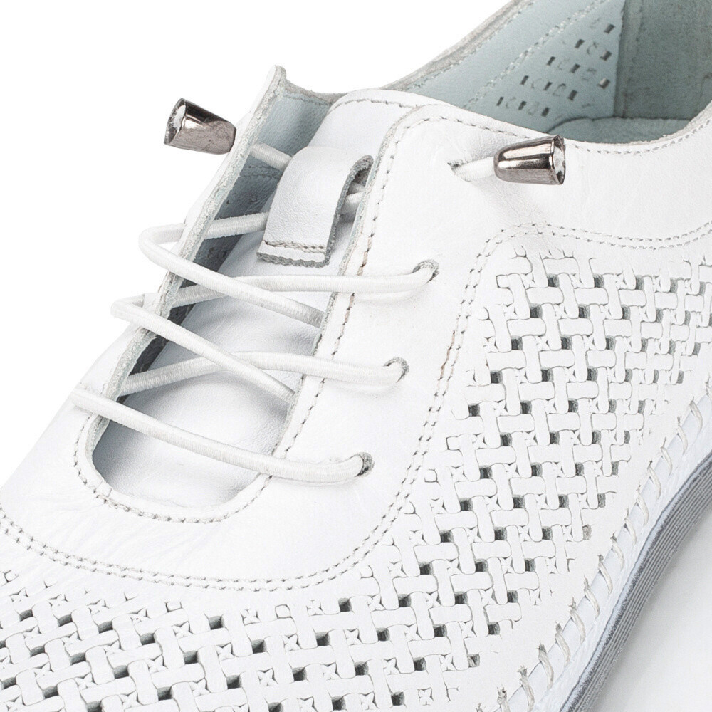 detail Dámské polobotky IBERIUS 125-1018 bílá S6