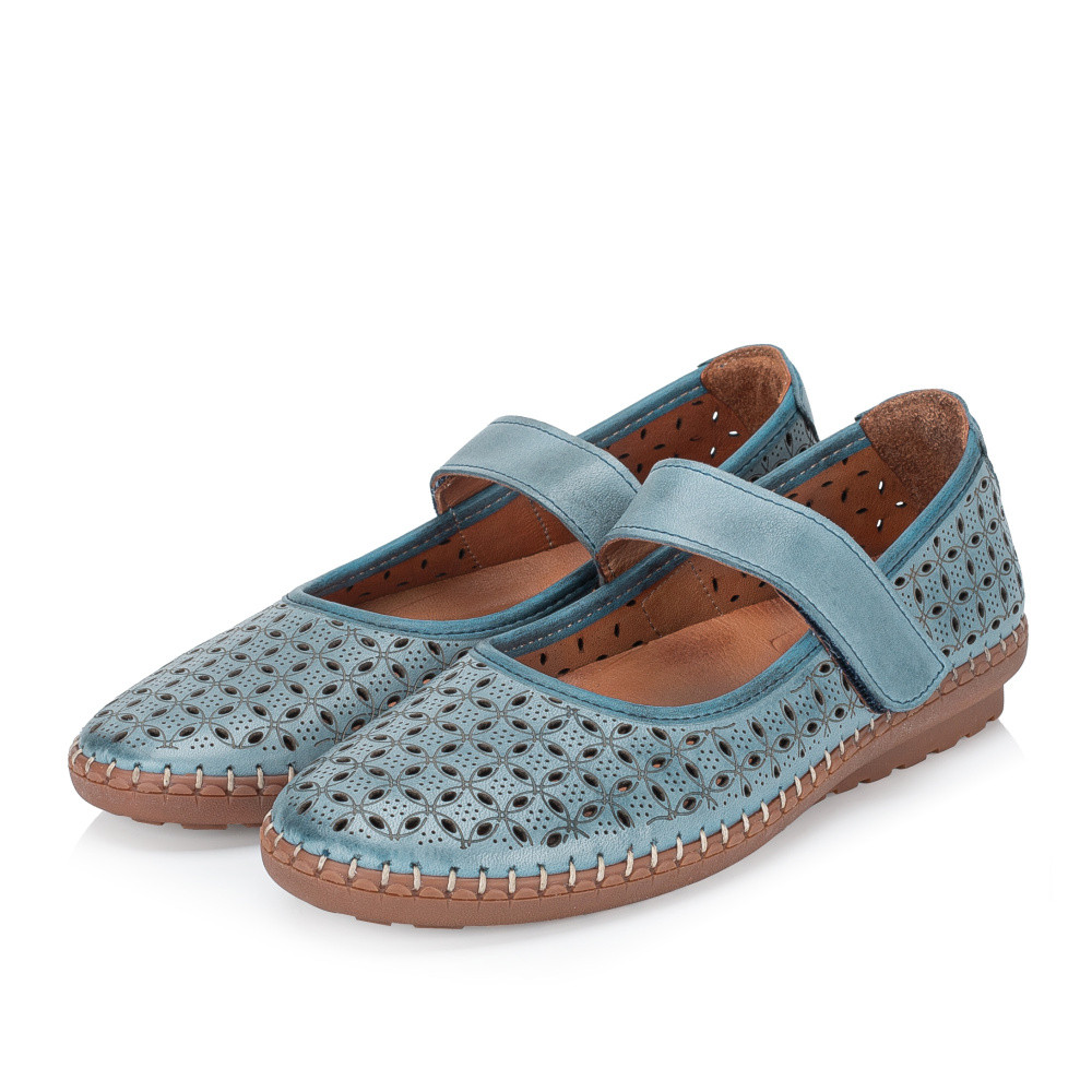 detail Dámské baleríny IBERIUS 1568-535 modrá S6