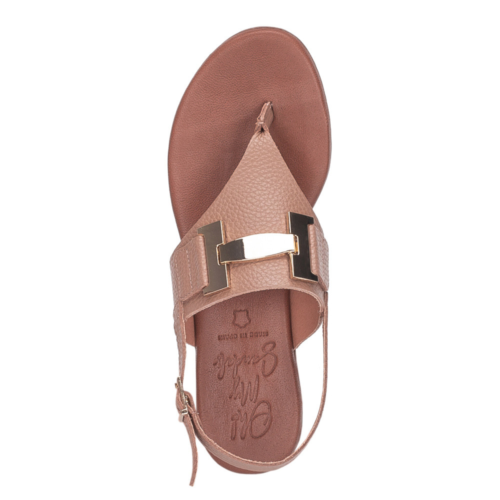 detail Dámské sandály IBERIUS 5860 béžová S6