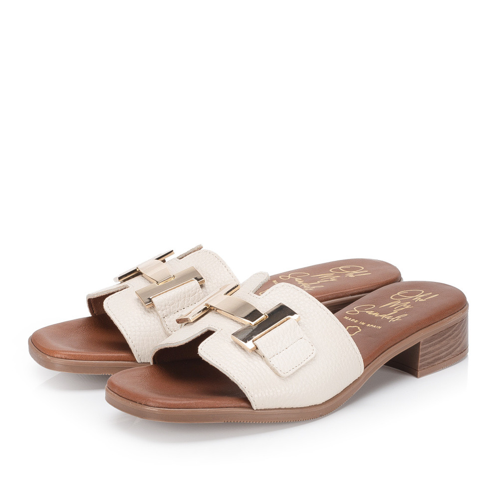 detail Dámské nazouváky IBERIUS 5890 bílá S6