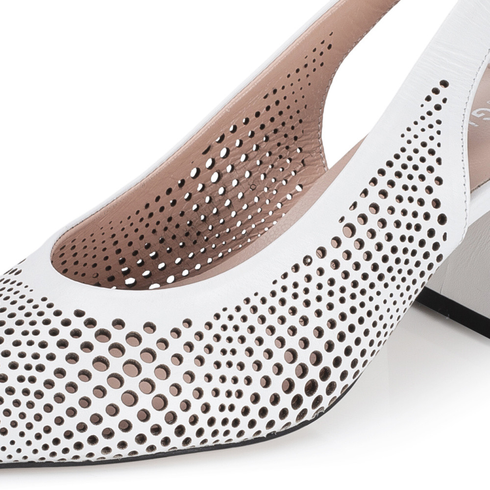 detail Dámské lodičky IBERIUS G064-24-0250 6012-3 bílá S6