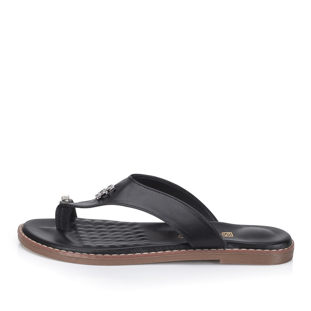 detail Dámské nazouváky IBERIUS G693-101-5 01 černá S6