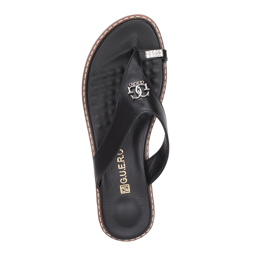 detail Dámské nazouváky IBERIUS G693-101-5 01 černá S6