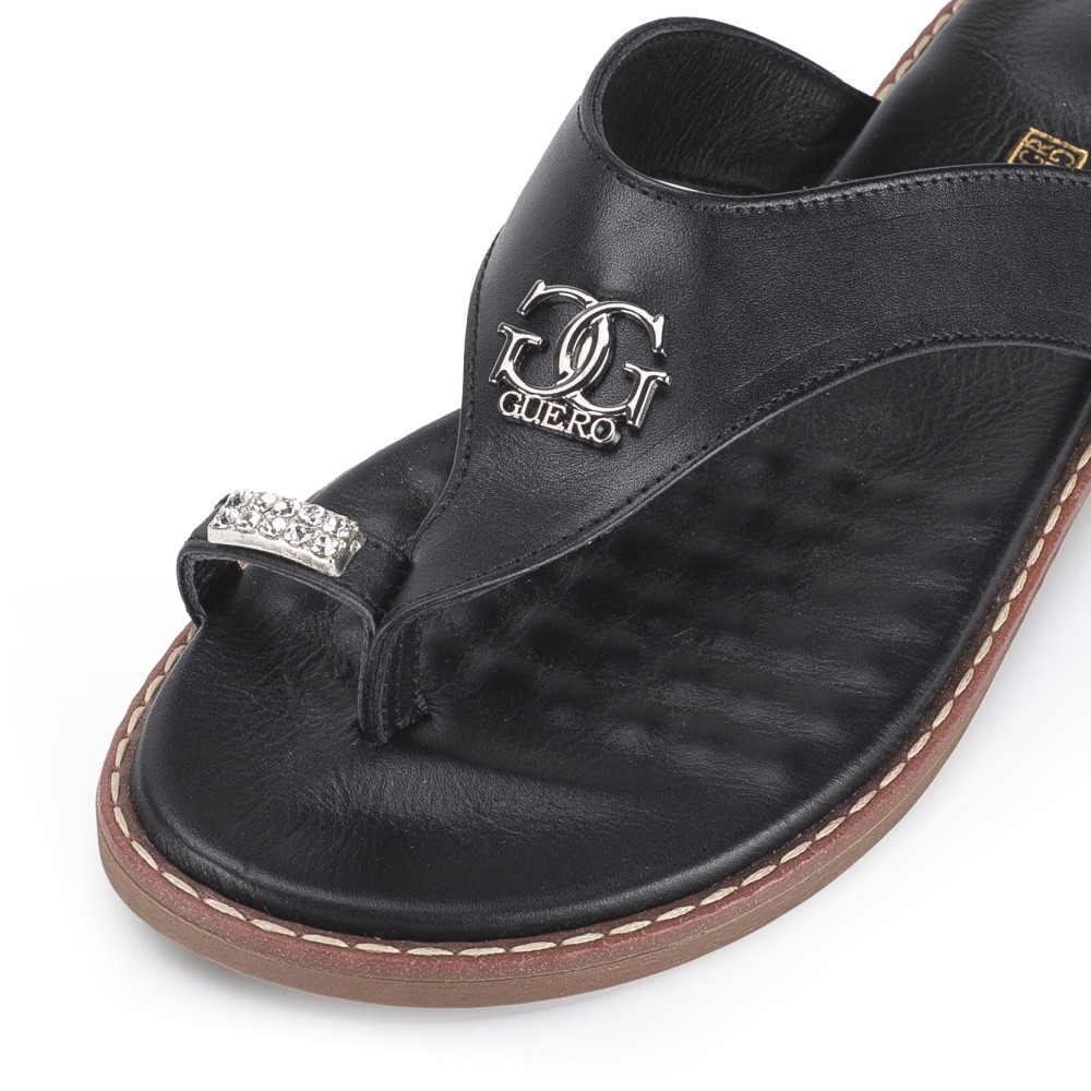 detail Dámské nazouváky IBERIUS G693-101-5 01 černá S6