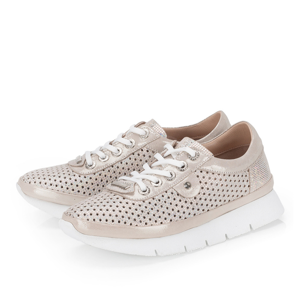 detail Dámské tenisky IBERIUS P015-40-1 148-94 béžová S6