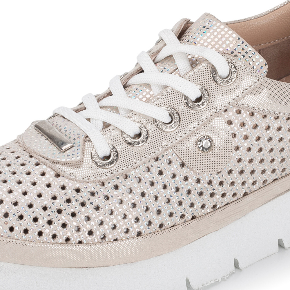 detail Dámské tenisky IBERIUS P015-40-1 148-94 béžová S6