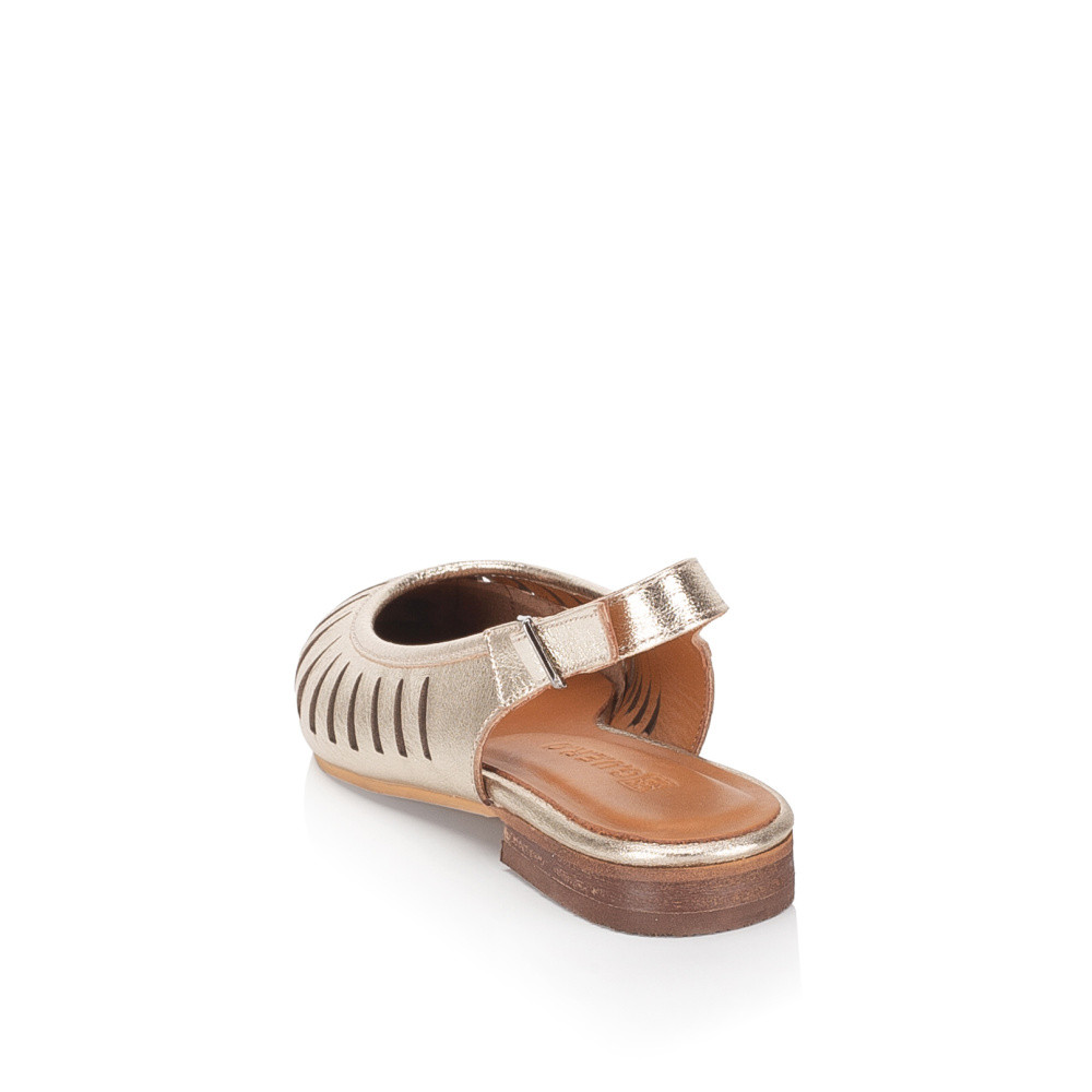 detail Dámské lodičky IBERIUS P291-611 zlatá S6