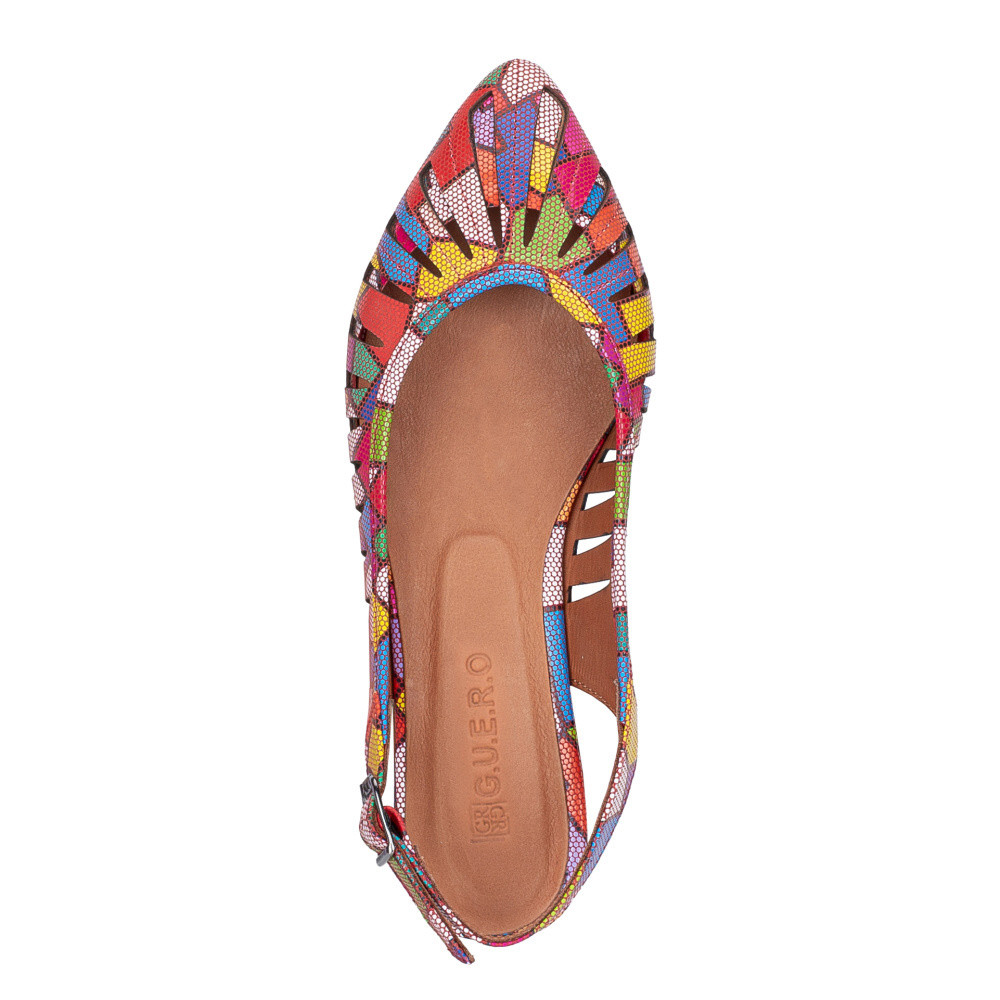 detail Dámské lodičky IBERIUS P291-611 40 modrá S6