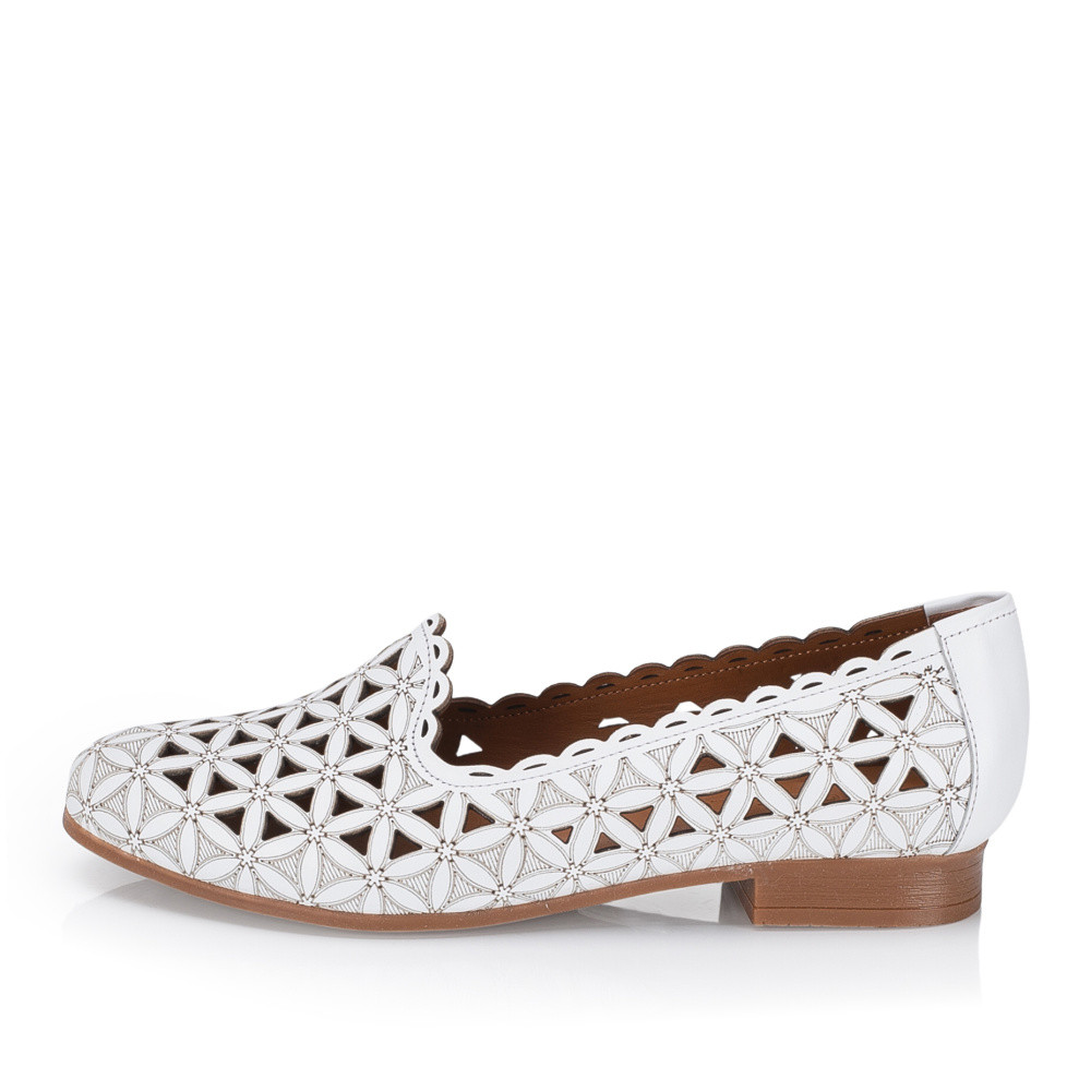 detail Dámské mokasíny IBERIUS P291-707 02 bílá S6