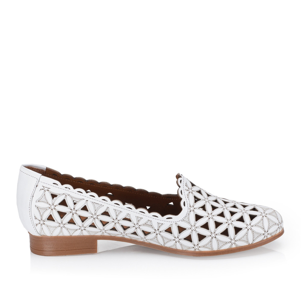 detail Dámské mokasíny IBERIUS P291-707 02 bílá S6