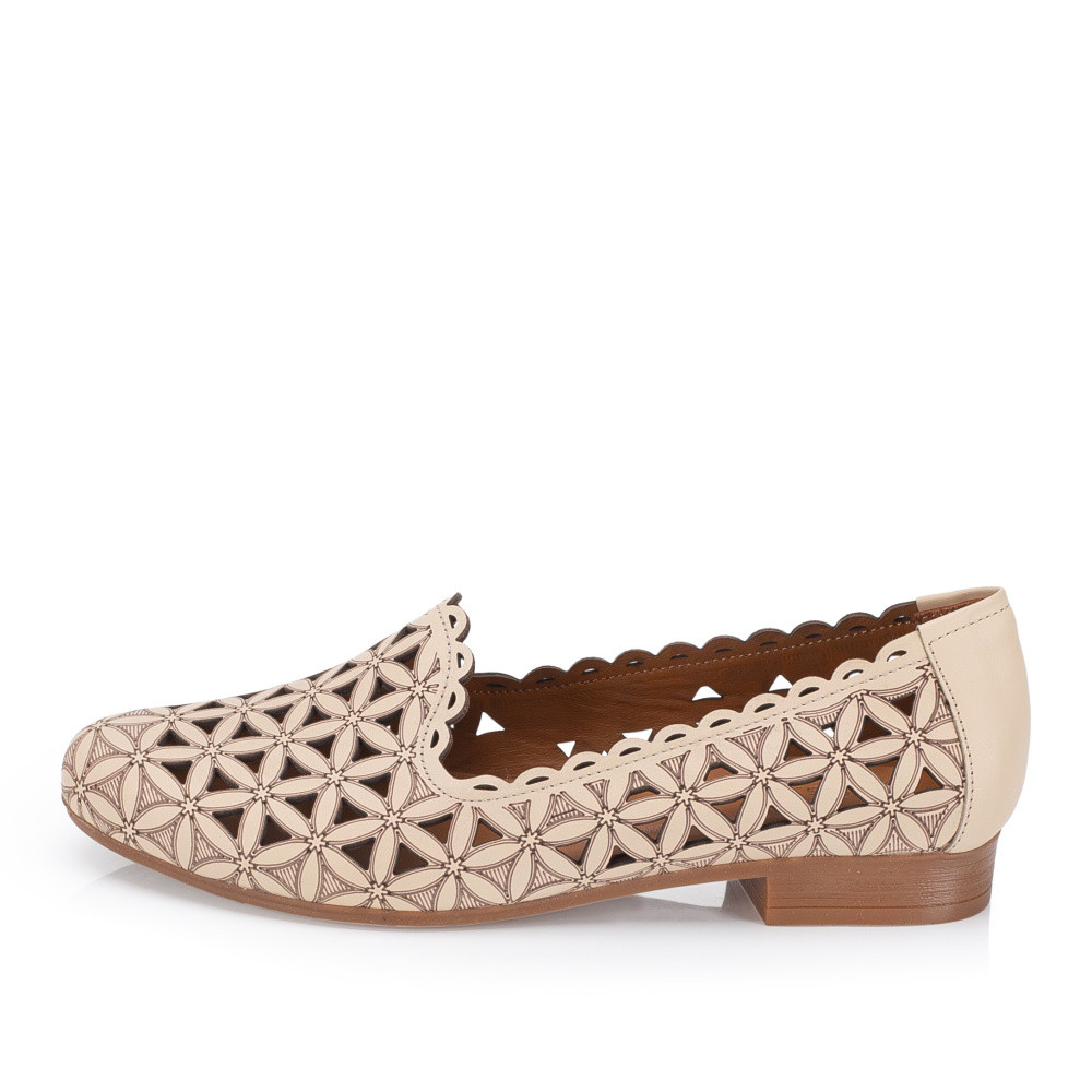 detail Dámské mokasíny IBERIUS P291-707 03 béžová S6