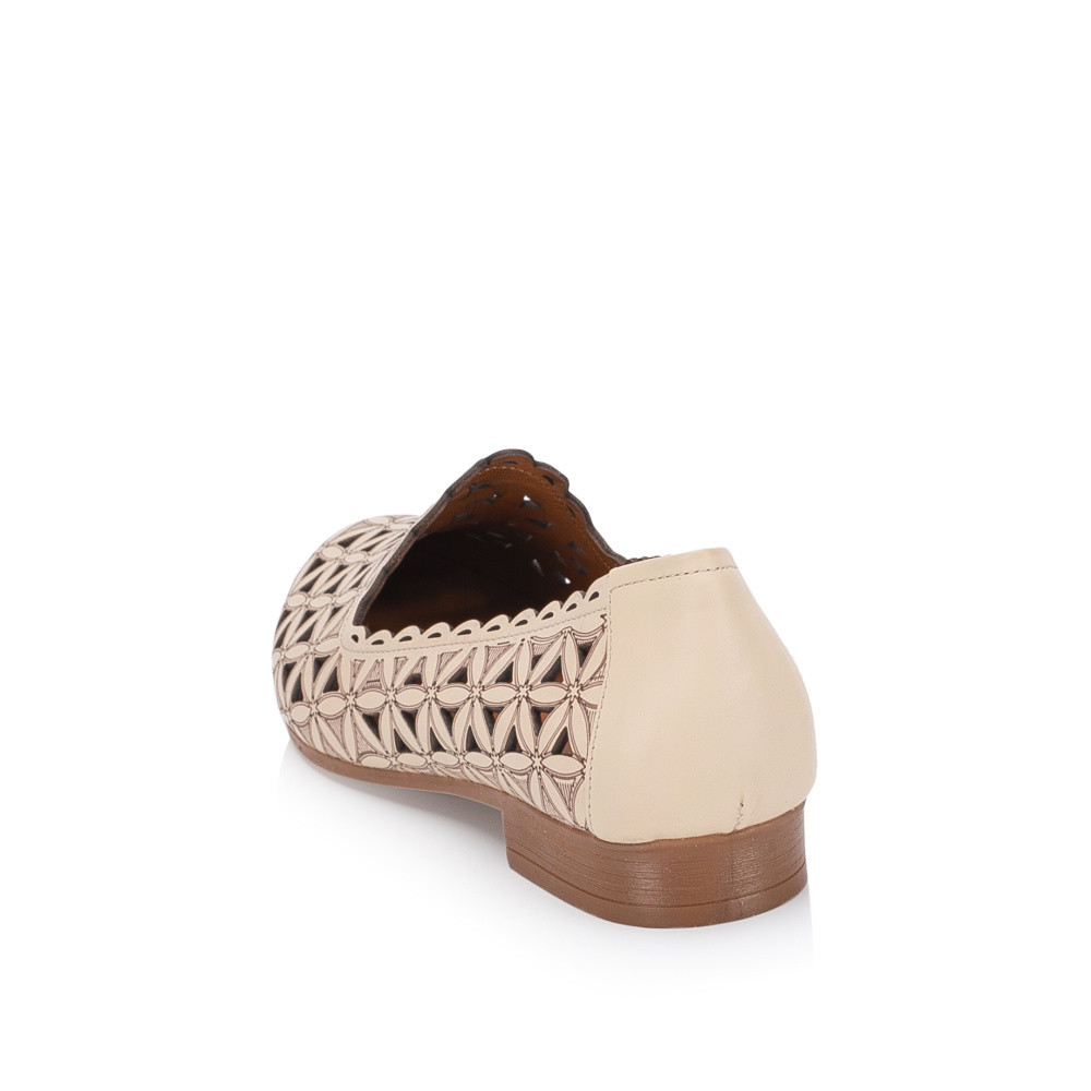 detail Dámské mokasíny IBERIUS P291-707 03 béžová S6