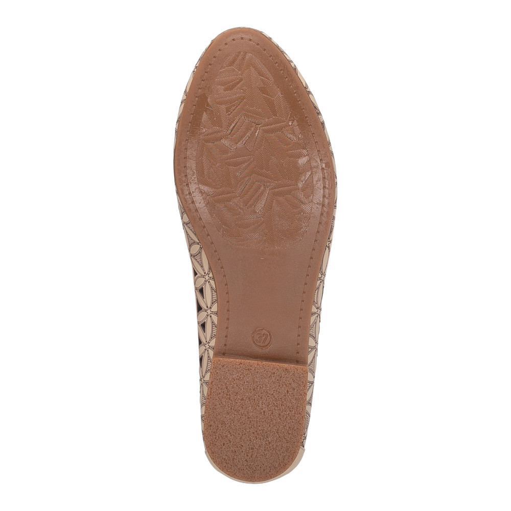 detail Dámské mokasíny IBERIUS P291-707 03 béžová S6