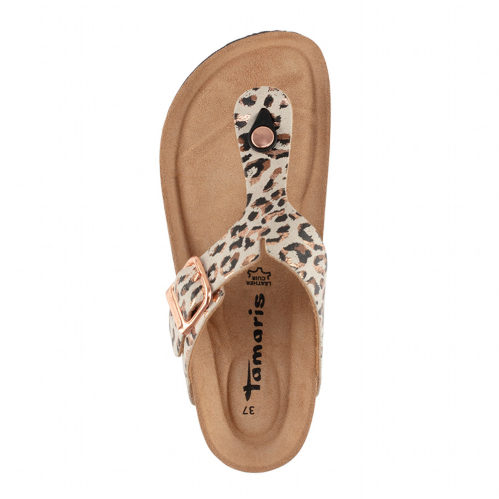 detail Dámské žabky TAMARIS 27522-42-490 béžová S6