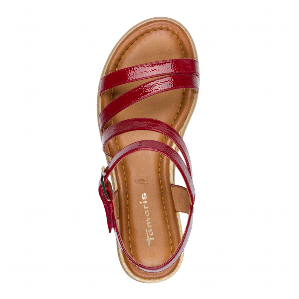 detail Dámské sandály TAMARIS 28713-46-524 červená S6