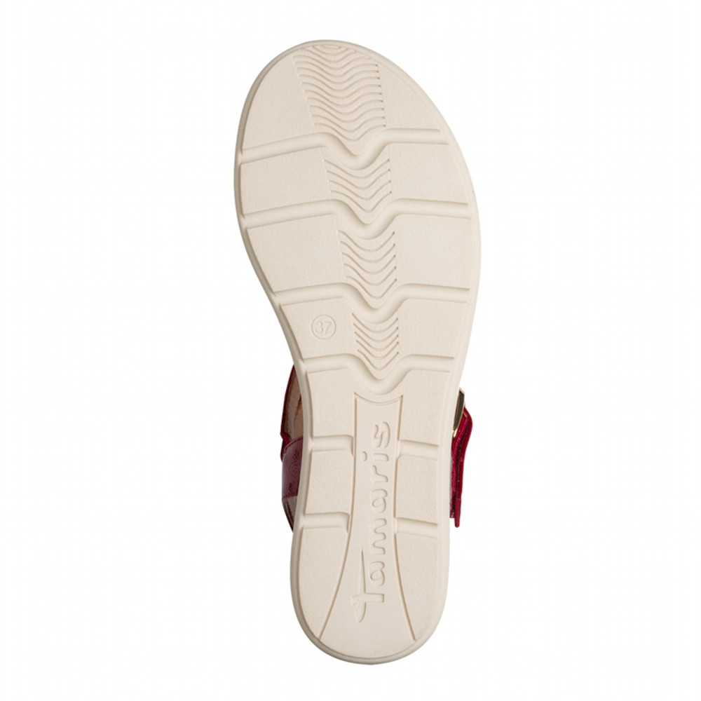 detail Dámské sandály TAMARIS 28713-46-524 červená S6