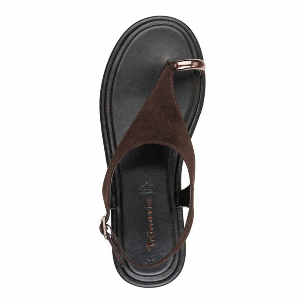 detail Dámské sandály TAMARIS 28142-46-304 hnědá S6