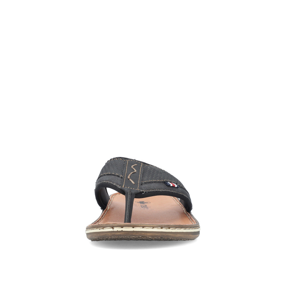 detail Pánské žabky RIEKER 21084-00 černá S6