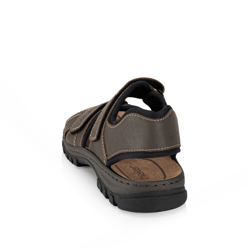 detail Pánské sandály RIEKER 25051-27   BROWN   F/S5