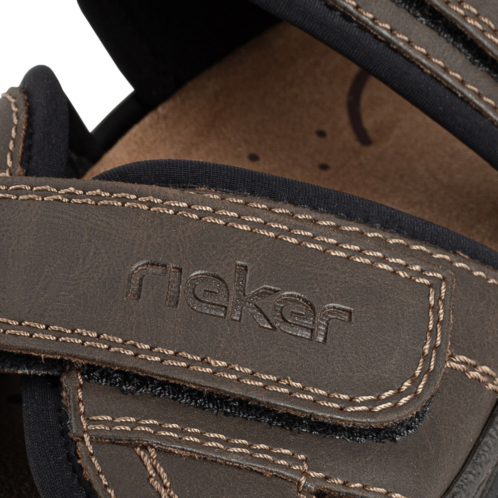 detail Pánské sandály RIEKER 25051-27   BROWN   F/S5