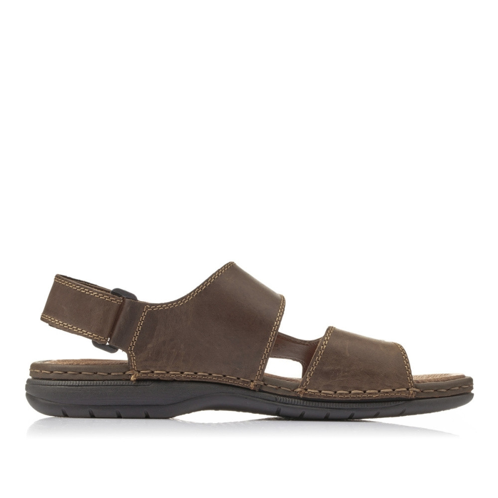 detail Pánské sandály RIEKER 25558-25 hnědá S6